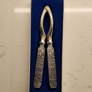 Konge Tinn Norwegian Pewter Decorative Nutcracker